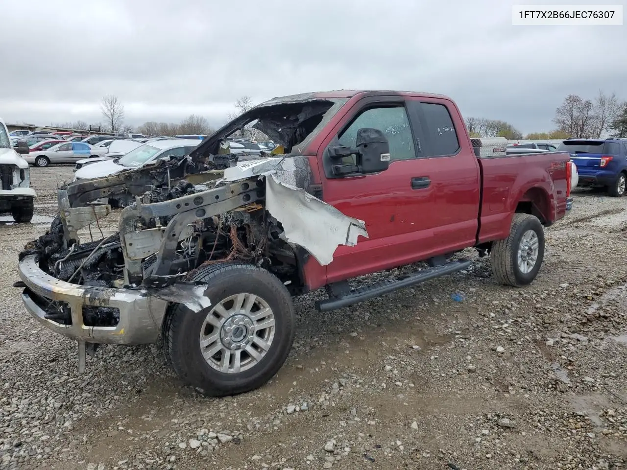 1FT7X2B66JEC76307 2018 Ford F250 Super Duty
