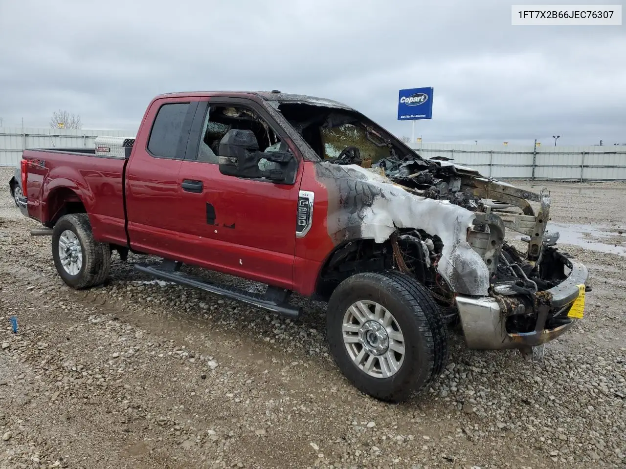 1FT7X2B66JEC76307 2018 Ford F250 Super Duty