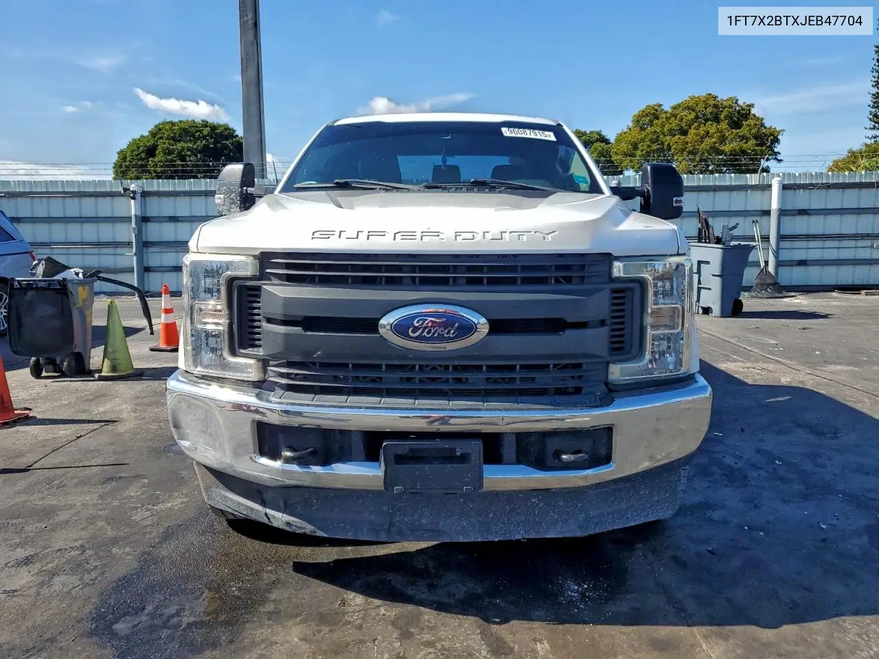 1FT7X2BTXJEB47704 2018 Ford F250 Super Duty