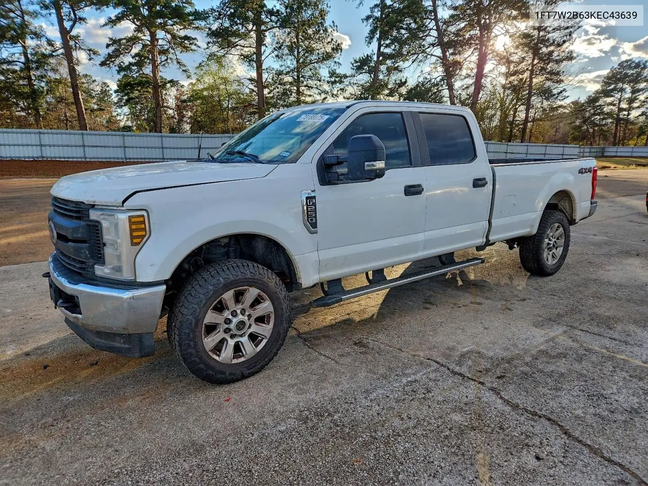 1FT7W2B63KEC43639 2019 Ford F250 Super Duty