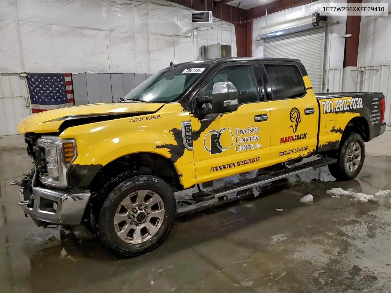 1FT7W2B6XKEF29410 2019 Ford F250 Super Duty