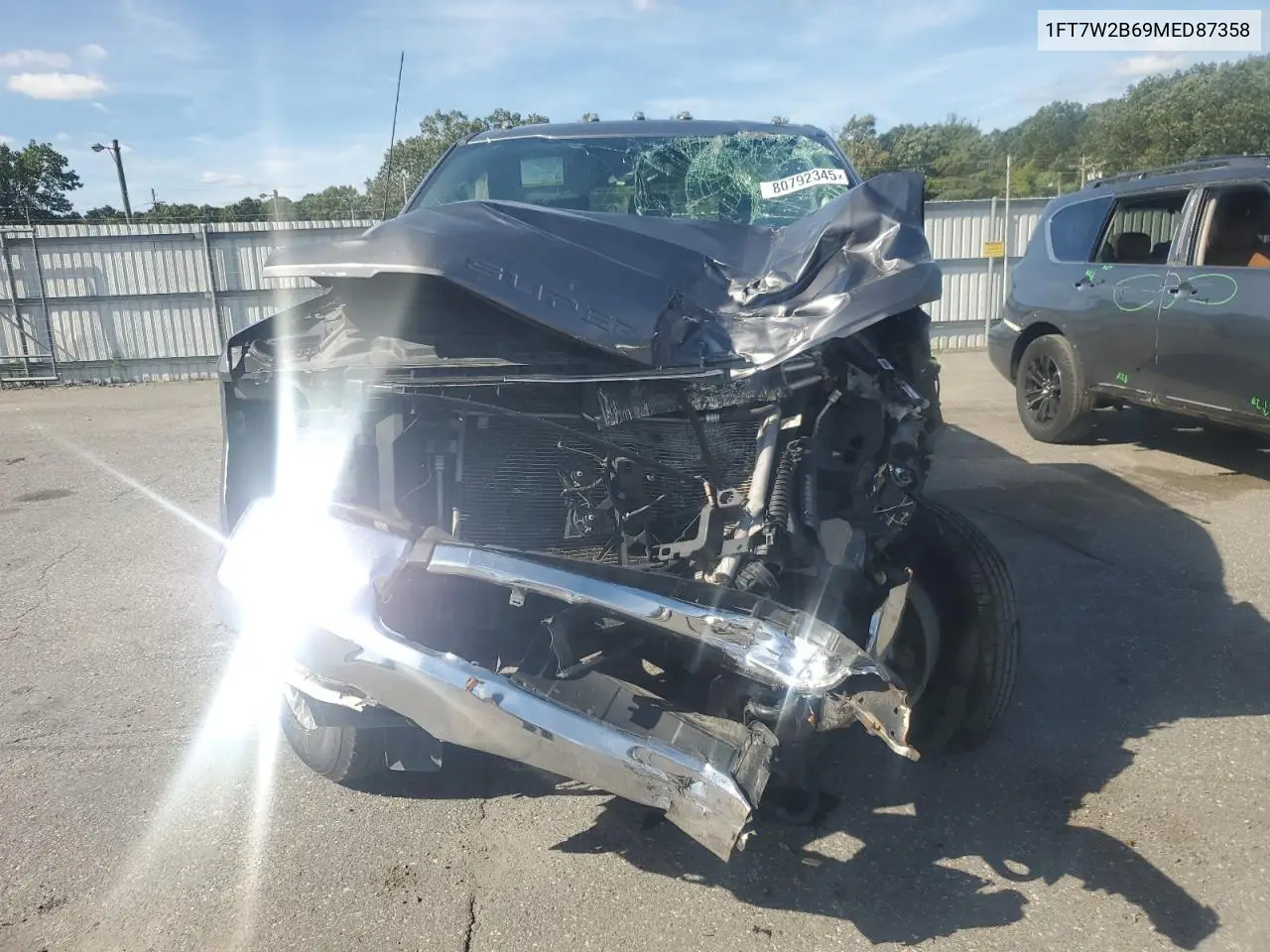 1FT7W2B69MED87358 2021 Ford F250 Super Duty