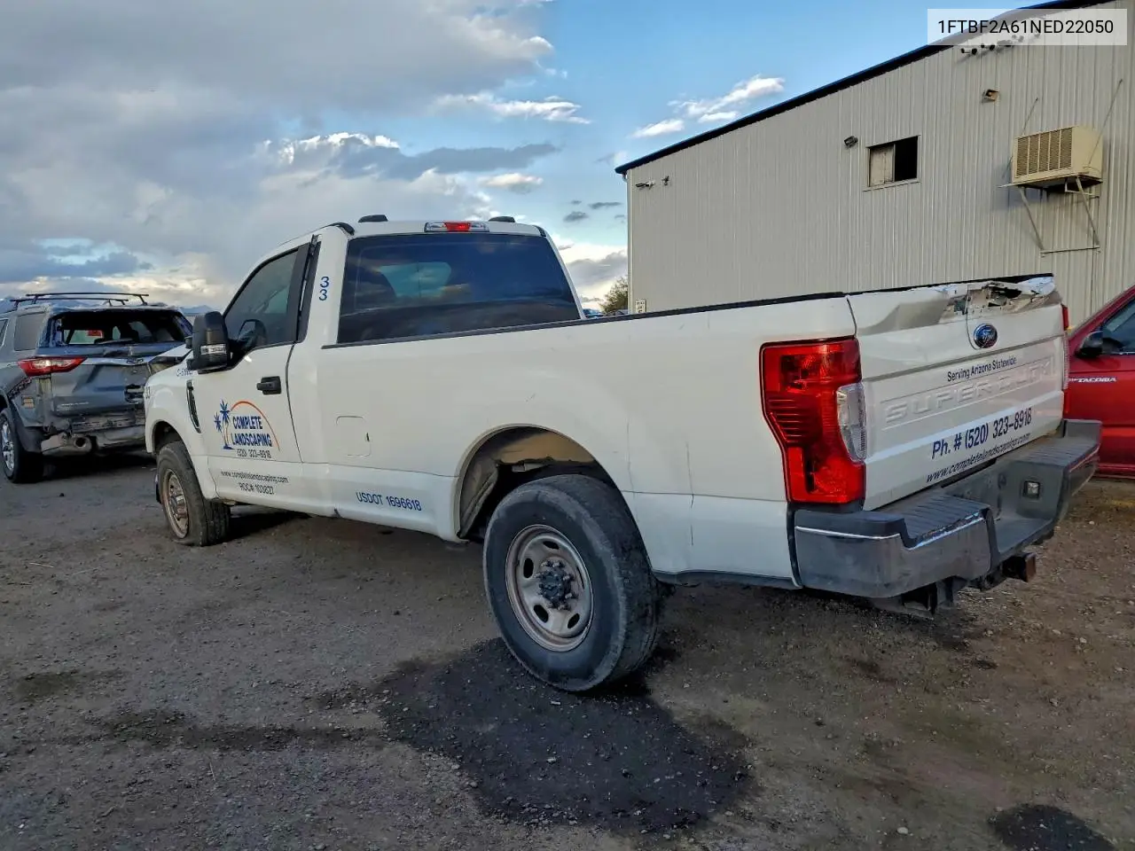 1FTBF2A61NED22050 2022 Ford F250 Super Duty
