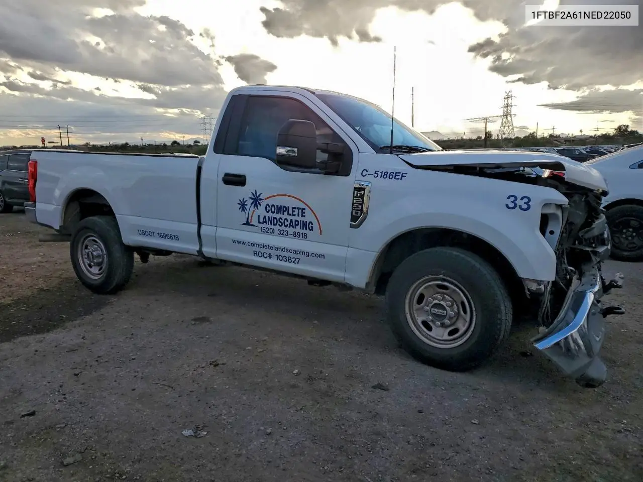 1FTBF2A61NED22050 2022 Ford F250 Super Duty