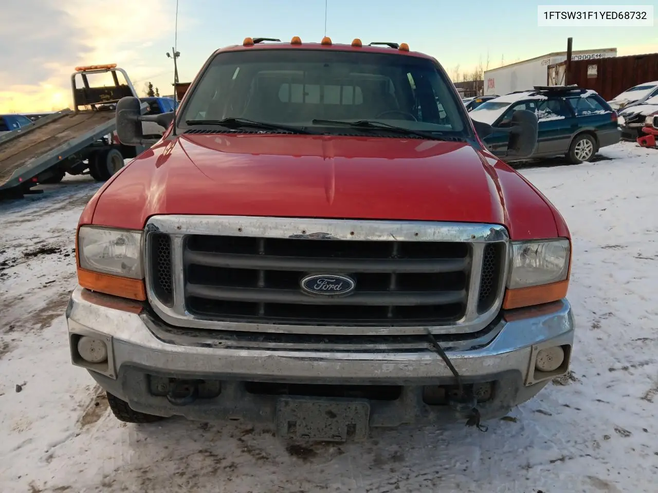 1FTSW31F1YED68732 2000 Ford F350 Srw Super Duty