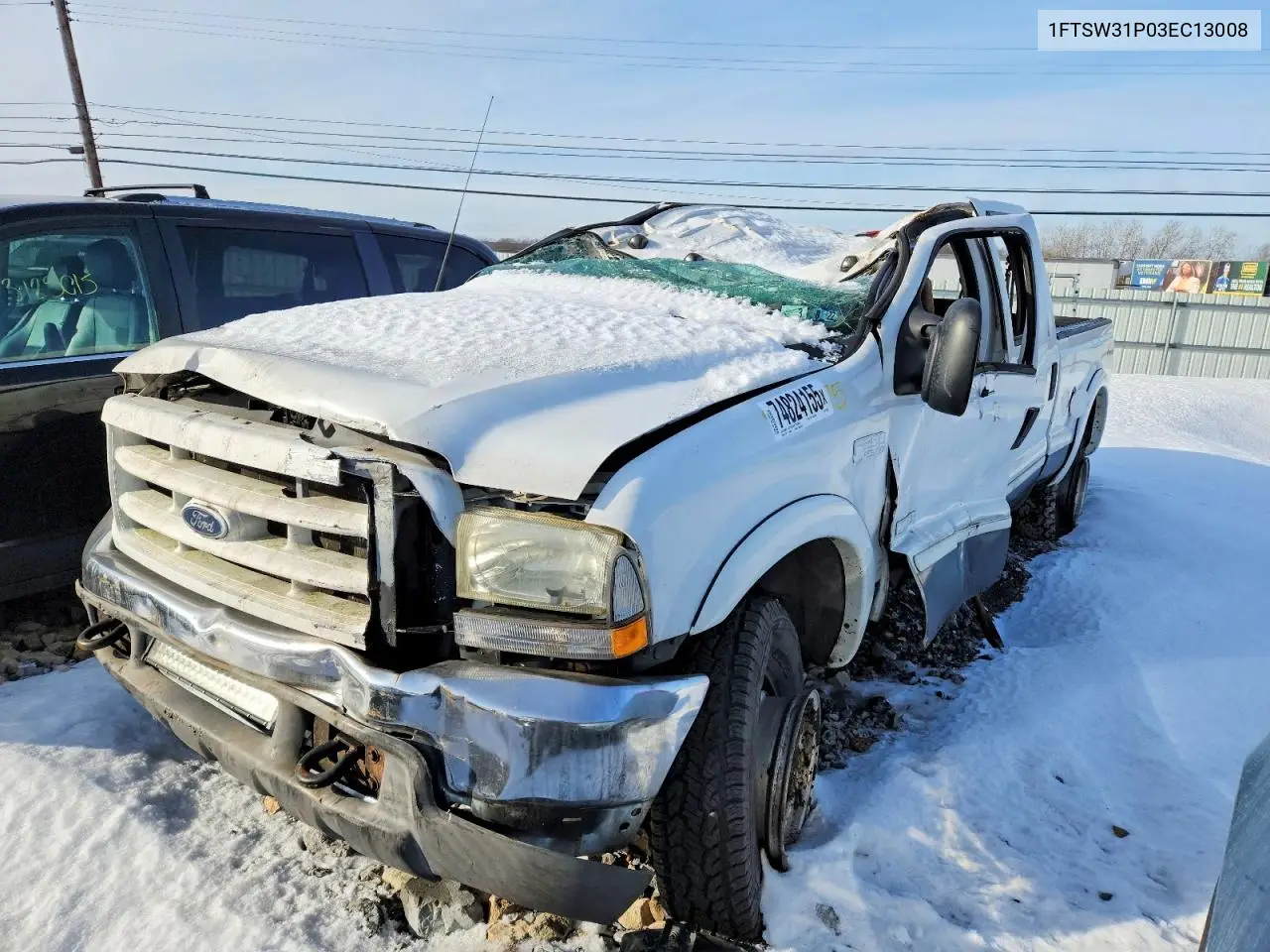 1FTSW31P03EC13008 2003 Ford F350 Srw Super Duty