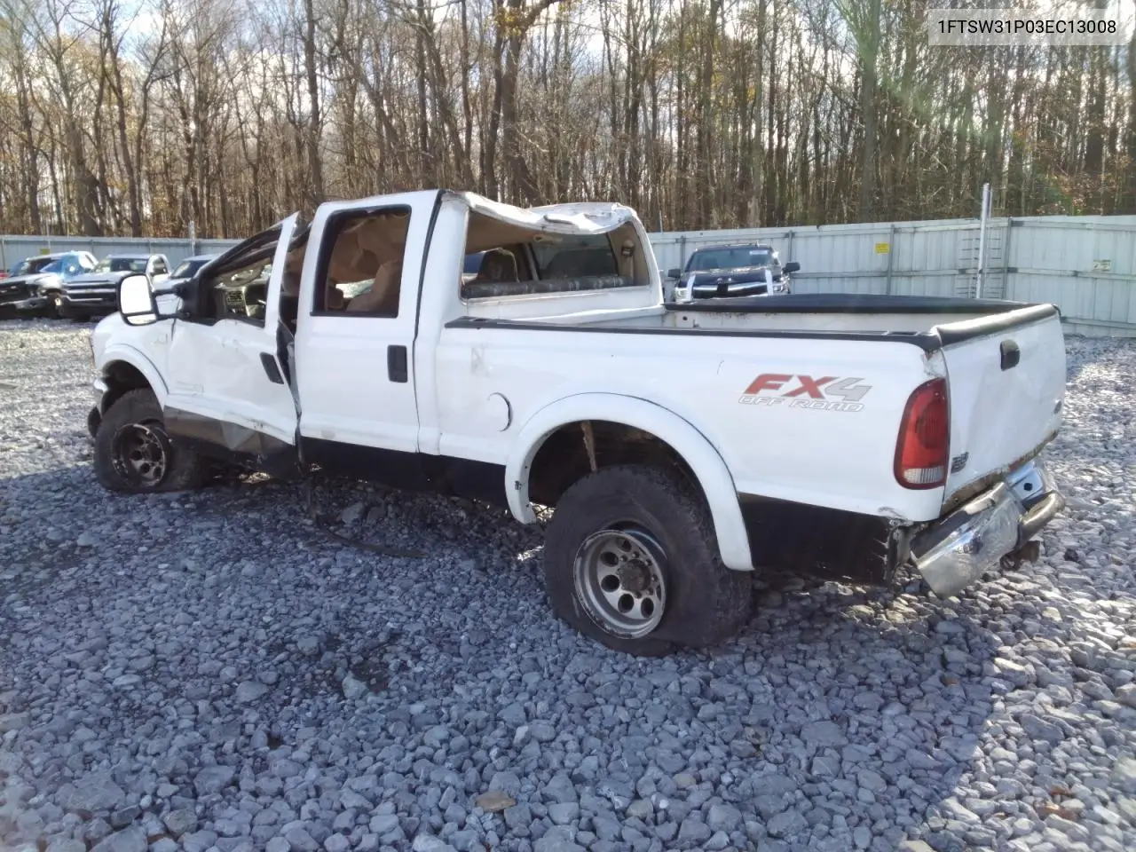 1FTSW31P03EC13008 2003 Ford F350 Srw Super Duty