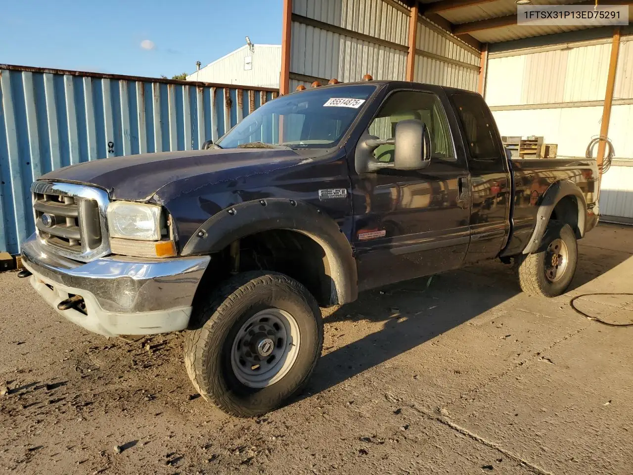 1FTSX31P13ED75291 2003 Ford F350 Srw Super Duty