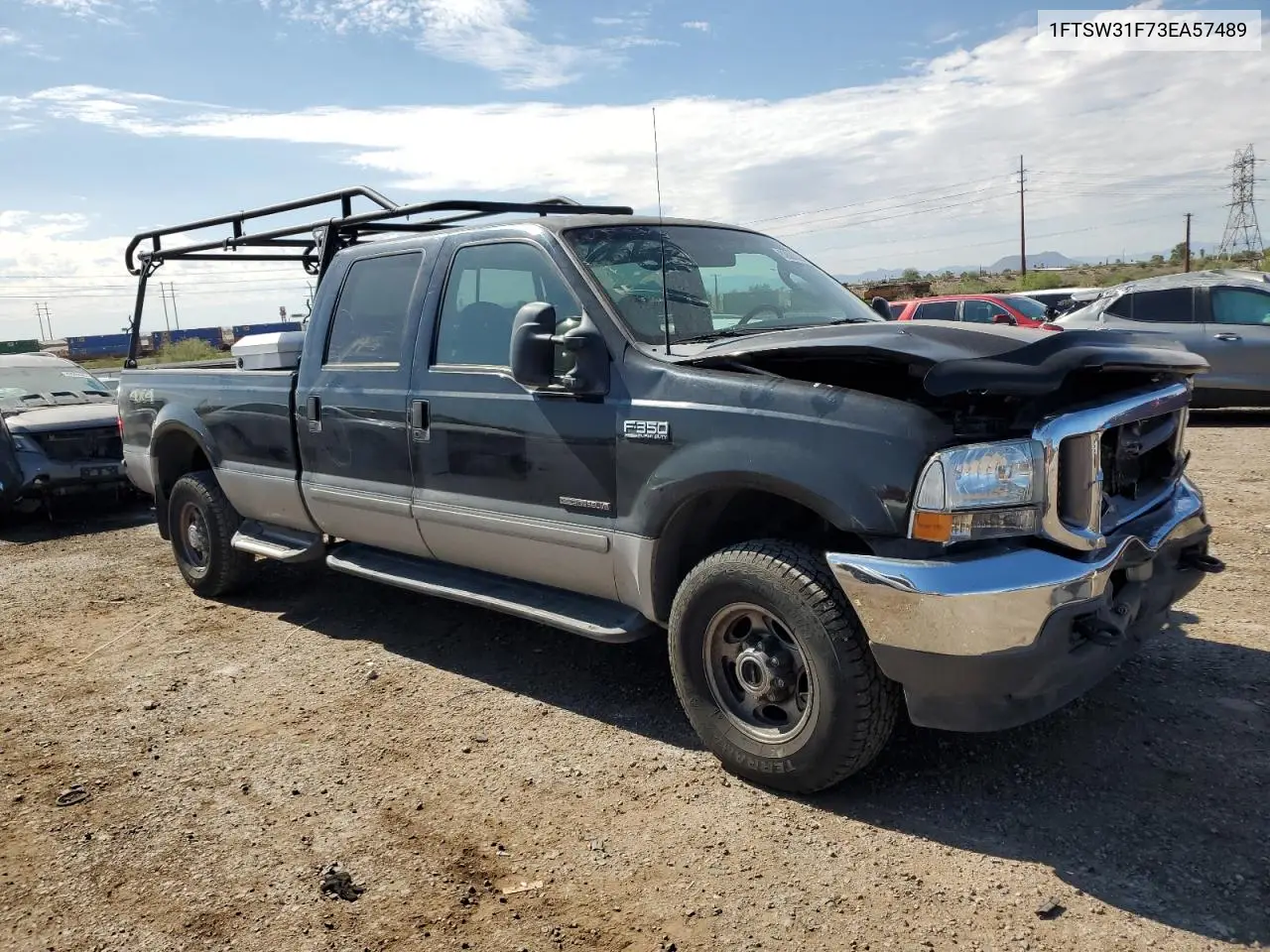 1FTSW31F73EA57489 2003 Ford F350 Srw Super Duty