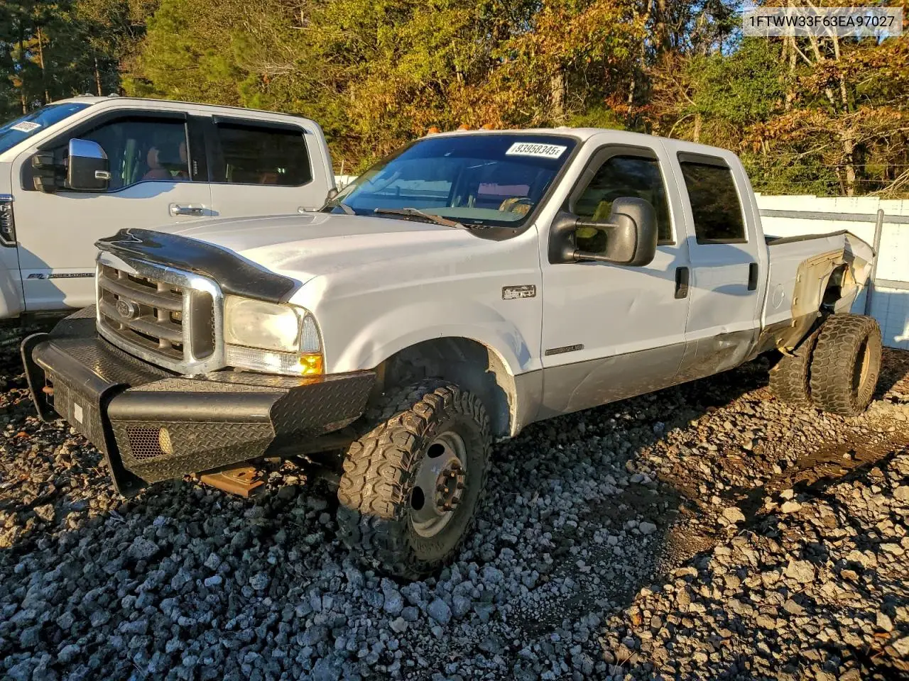 1FTWW33F63EA97027 2003 Ford F350 Super Duty