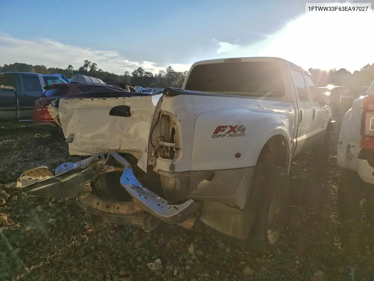 1FTWW33F63EA97027 2003 Ford F350 Super Duty
