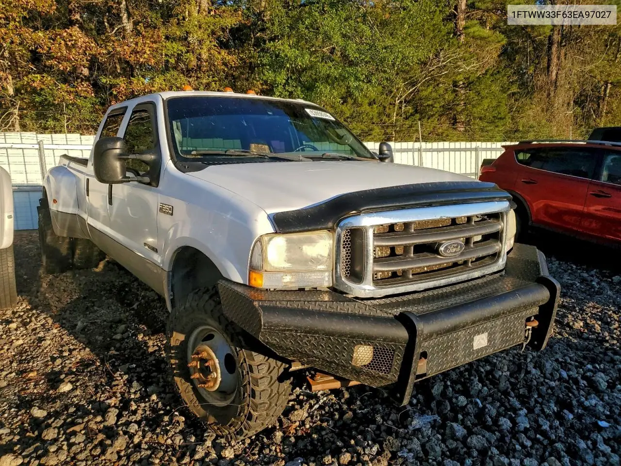 1FTWW33F63EA97027 2003 Ford F350 Super Duty