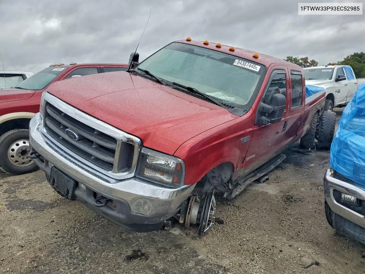 1FTWW33P93EC52985 2003 Ford F350 Super Duty