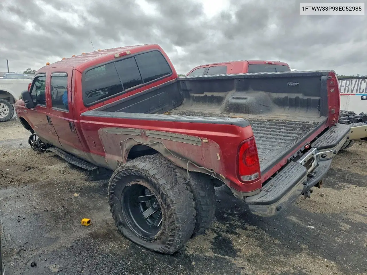 1FTWW33P93EC52985 2003 Ford F350 Super Duty