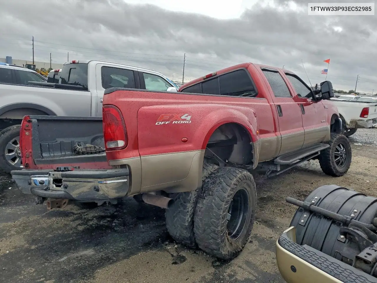 1FTWW33P93EC52985 2003 Ford F350 Super Duty