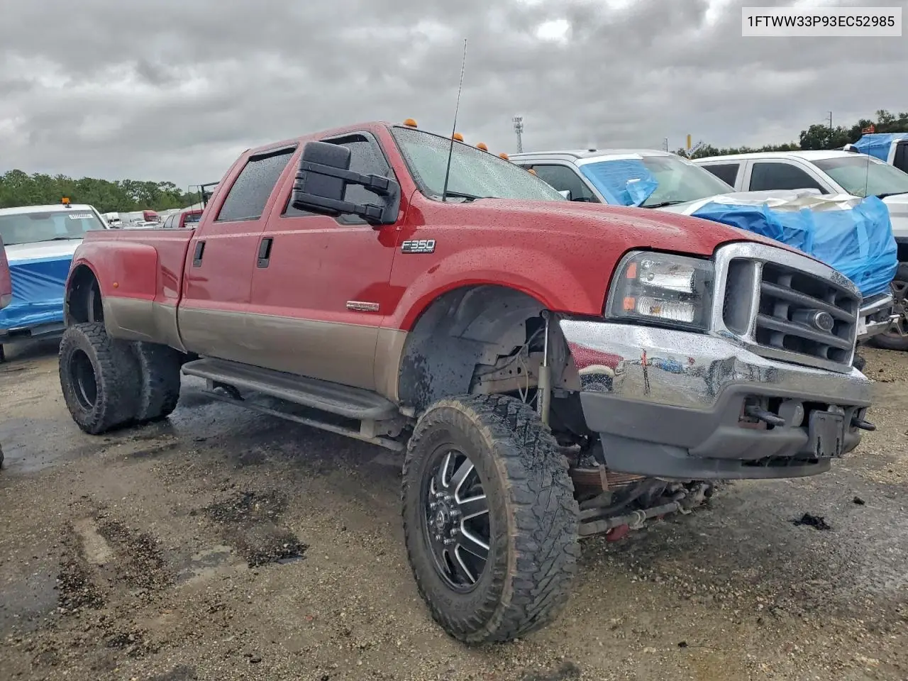 1FTWW33P93EC52985 2003 Ford F350 Super Duty