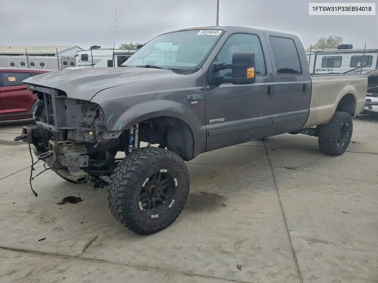 1FTSW31P33EB54018 2003 Ford F350 Srw Super Duty