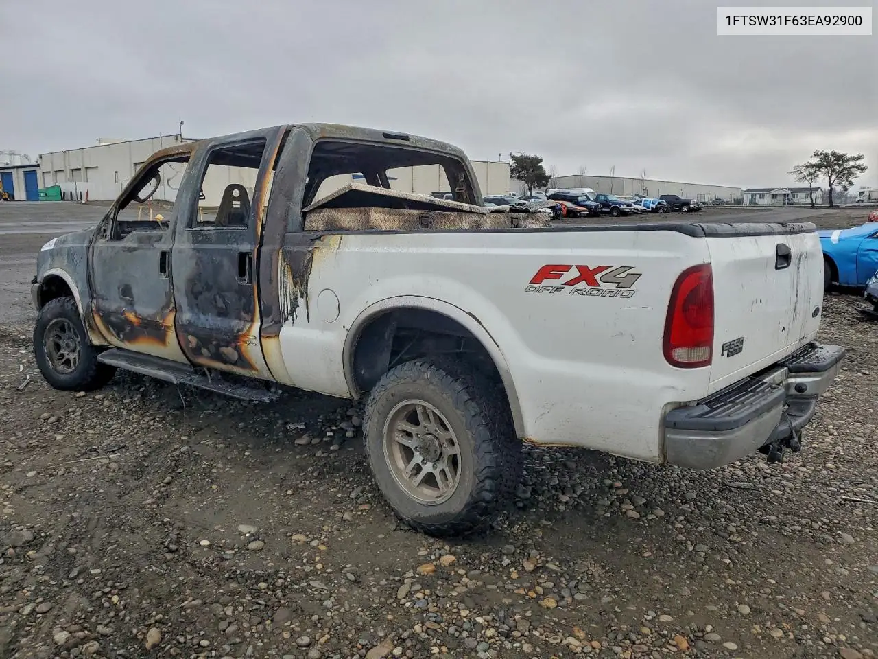 1FTSW31F63EA92900 2003 Ford F350 Srw Super Duty