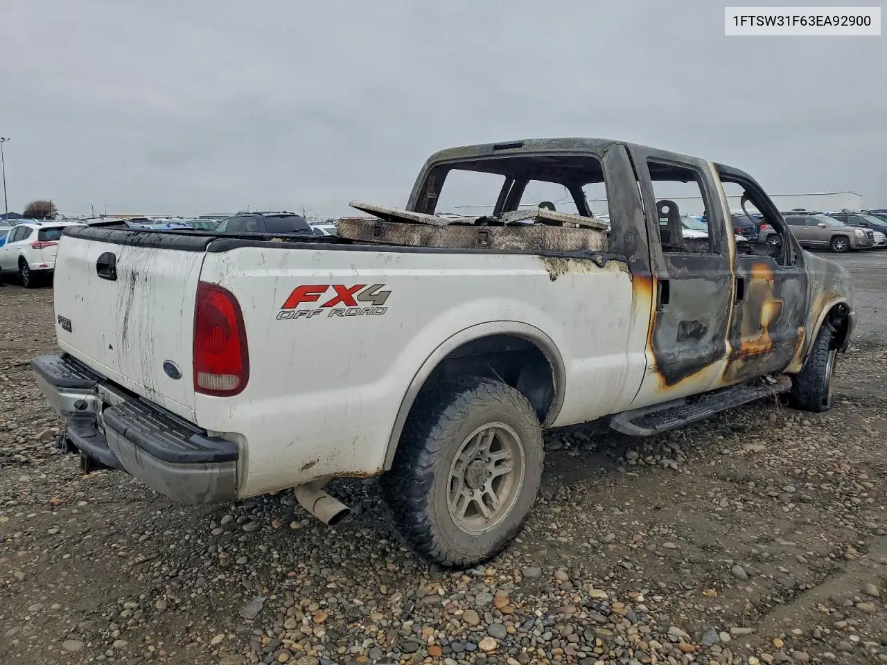1FTSW31F63EA92900 2003 Ford F350 Srw Super Duty