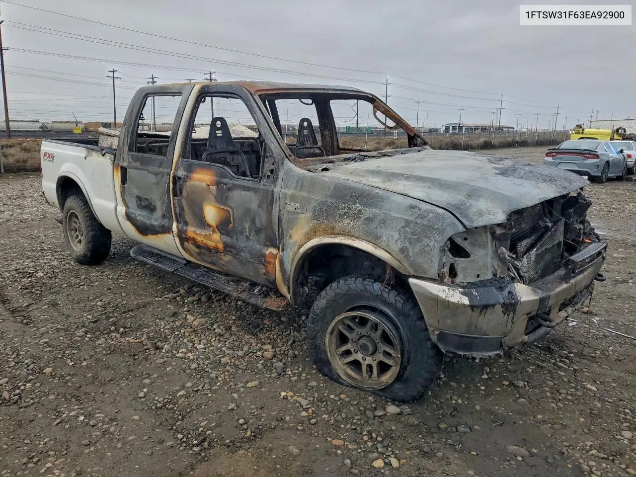 1FTSW31F63EA92900 2003 Ford F350 Srw Super Duty
