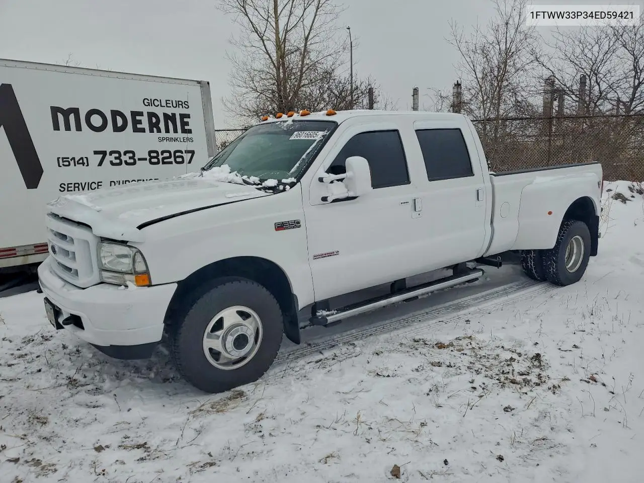 1FTWW33P34ED59421 2004 Ford F350 Super Duty