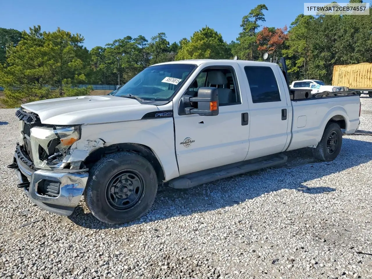 1FT8W3AT2CEB74557 2012 Ford F350 Super Duty