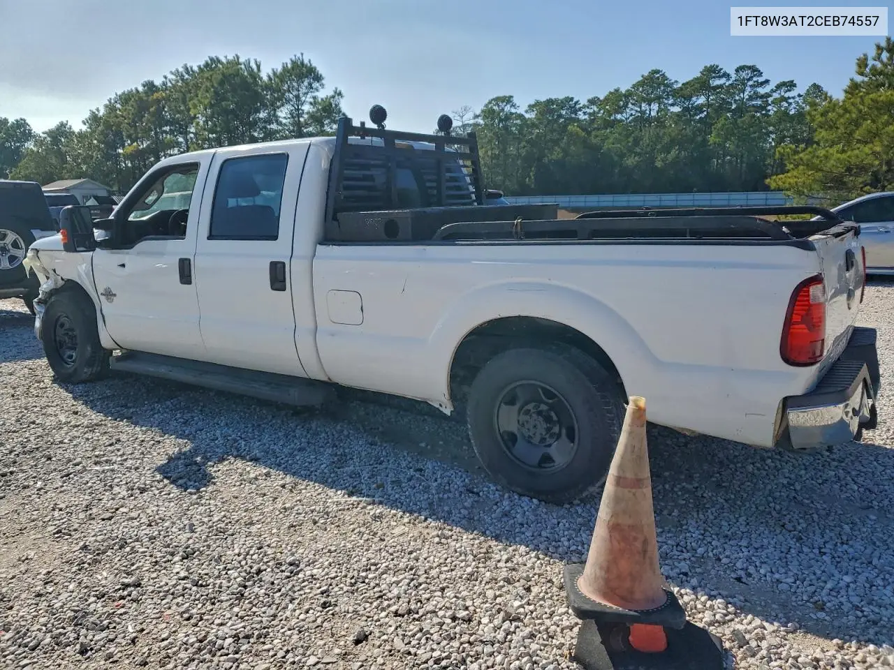 1FT8W3AT2CEB74557 2012 Ford F350 Super Duty