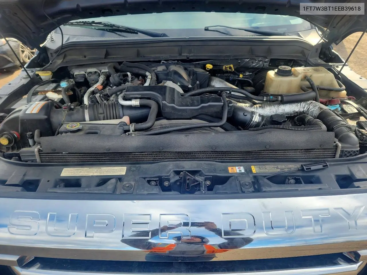 1FT7W3BT1EEB39618 2014 Ford F350 Super Duty