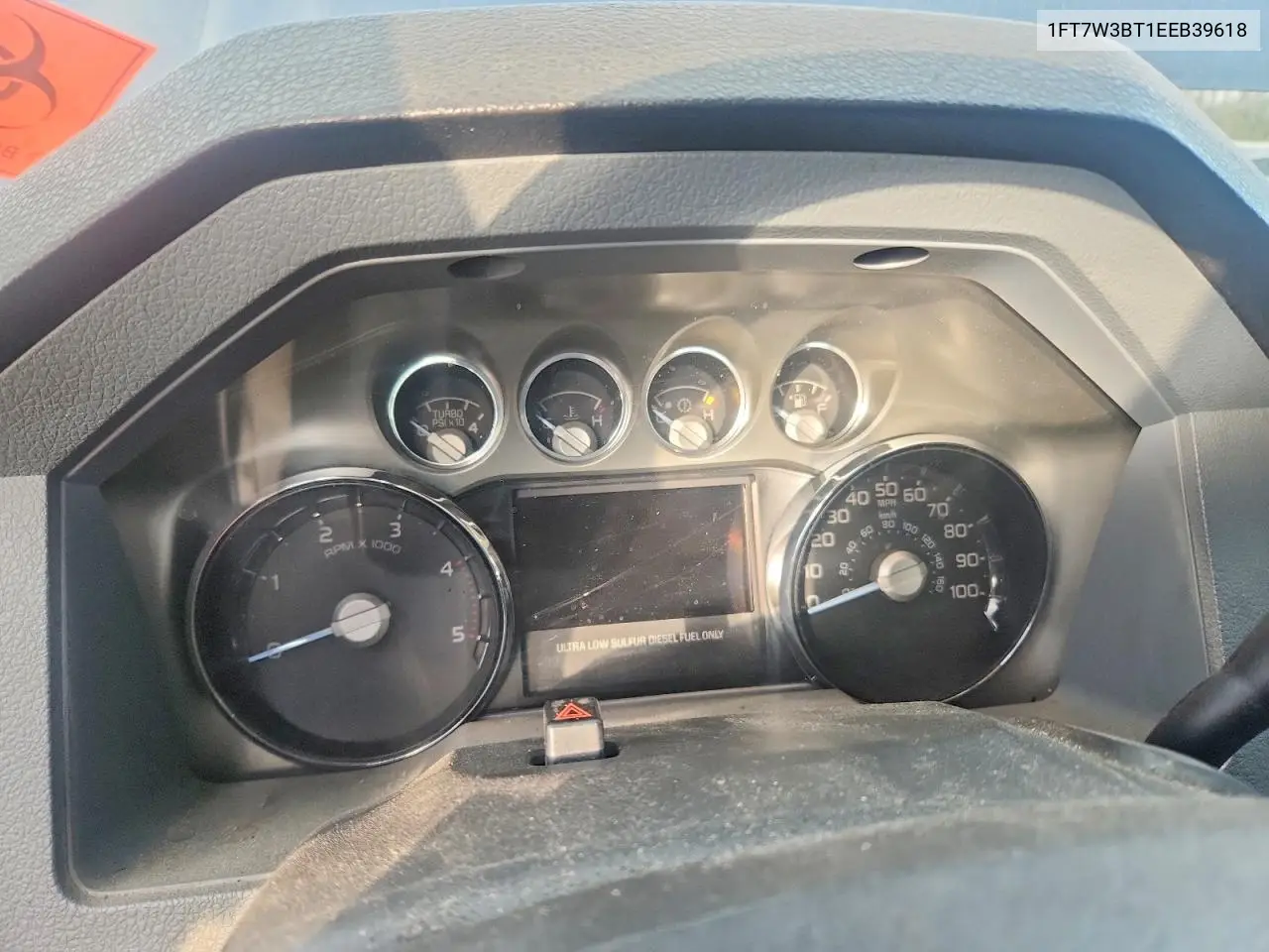 1FT7W3BT1EEB39618 2014 Ford F350 Super Duty