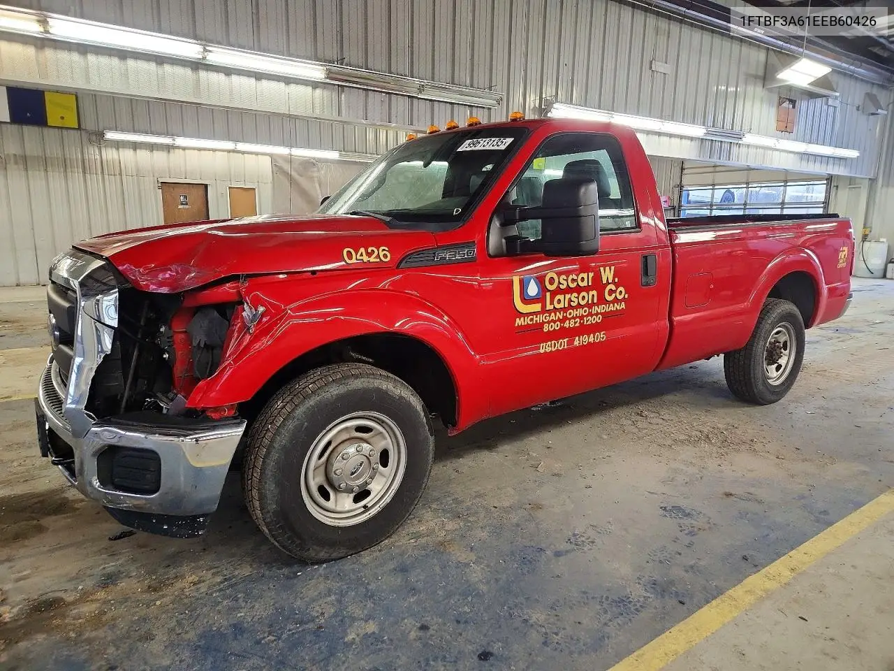 1FTBF3A61EEB60426 2014 Ford F350 Super Duty