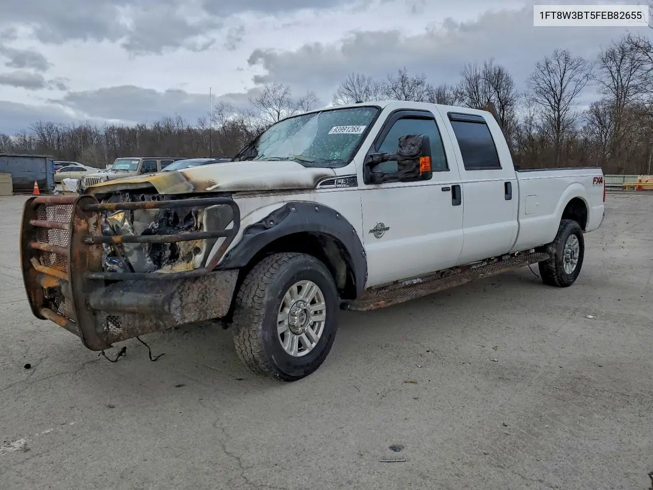 1FT8W3BT5FEB82655 2015 Ford F350 Super Duty