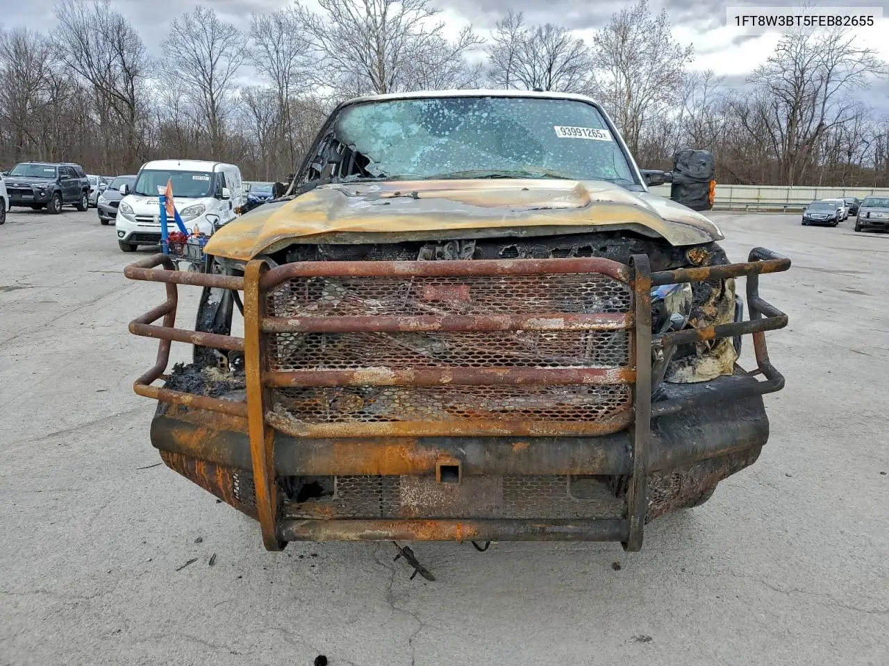 1FT8W3BT5FEB82655 2015 Ford F350 Super Duty