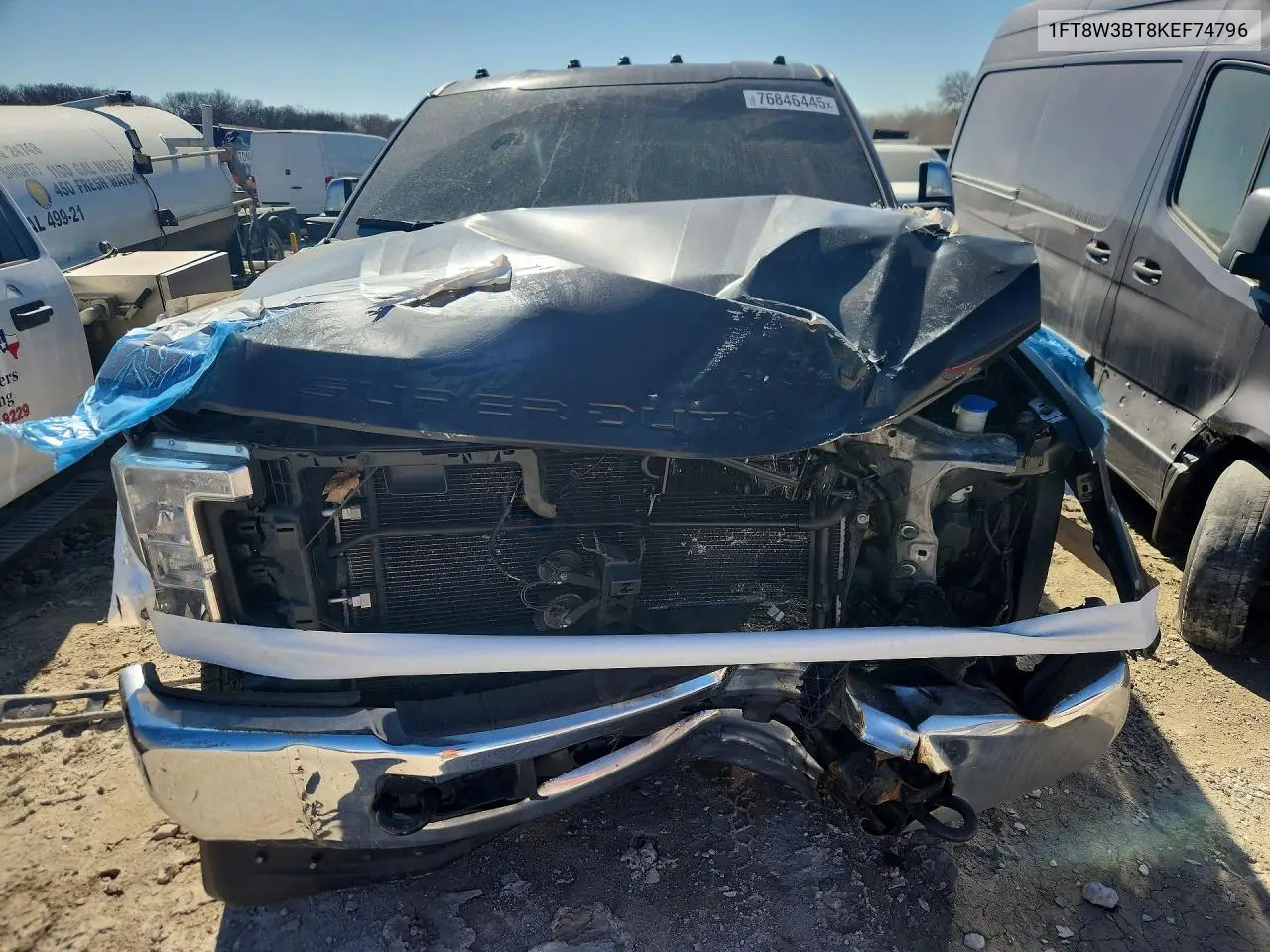 1FT8W3BT8KEF74796 2019 Ford F350 Super Duty