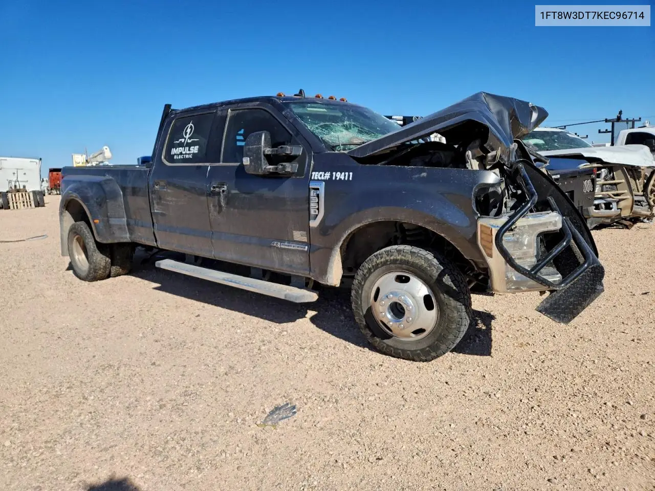 1FT8W3DT7KEC96714 2019 Ford F350 Super Duty