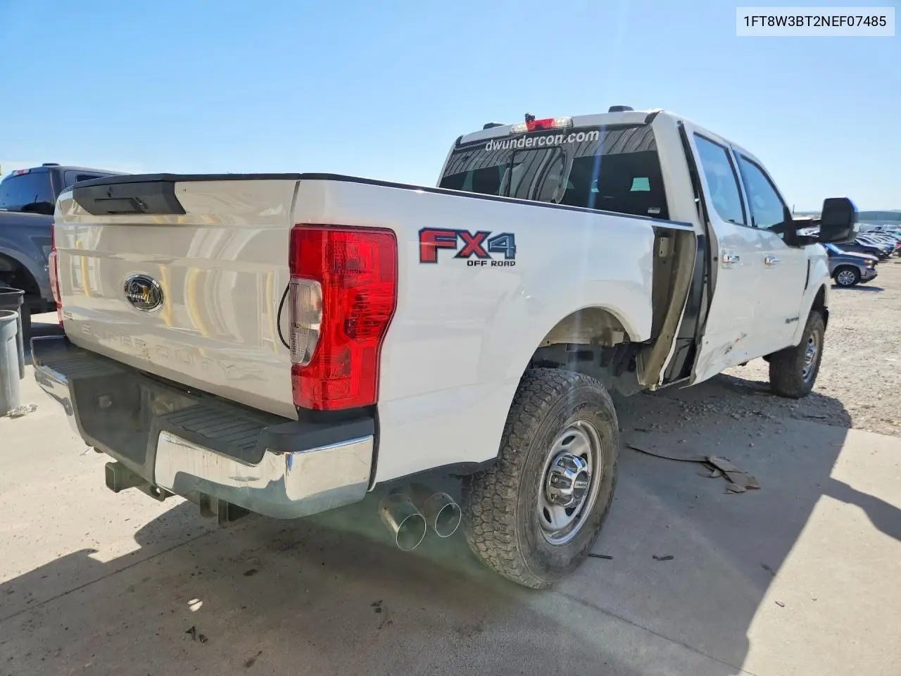 1FT8W3BT2NEF07485 2022 Ford F350 Super Duty