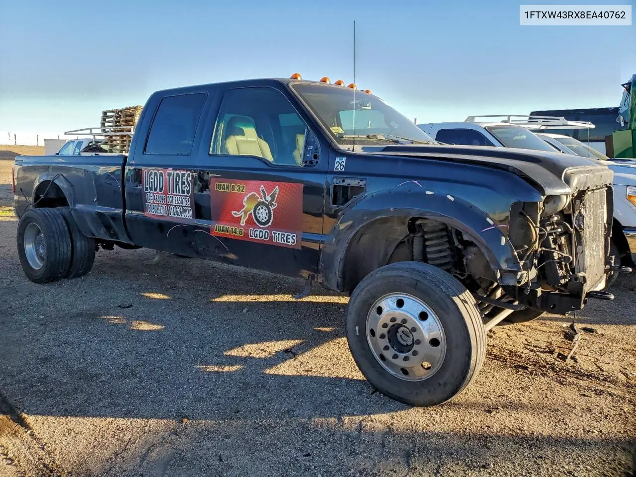 1FTXW43RX8EA40762 2008 Ford F450 Super Duty