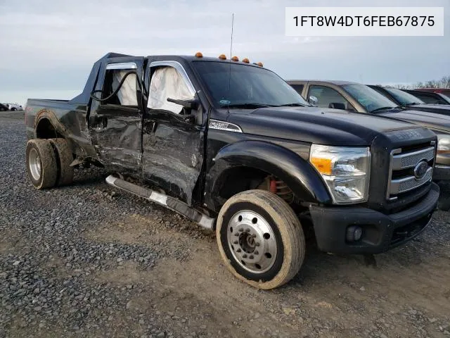 1FT8W4DT6FEB67875 2015 Ford F450 Super Duty