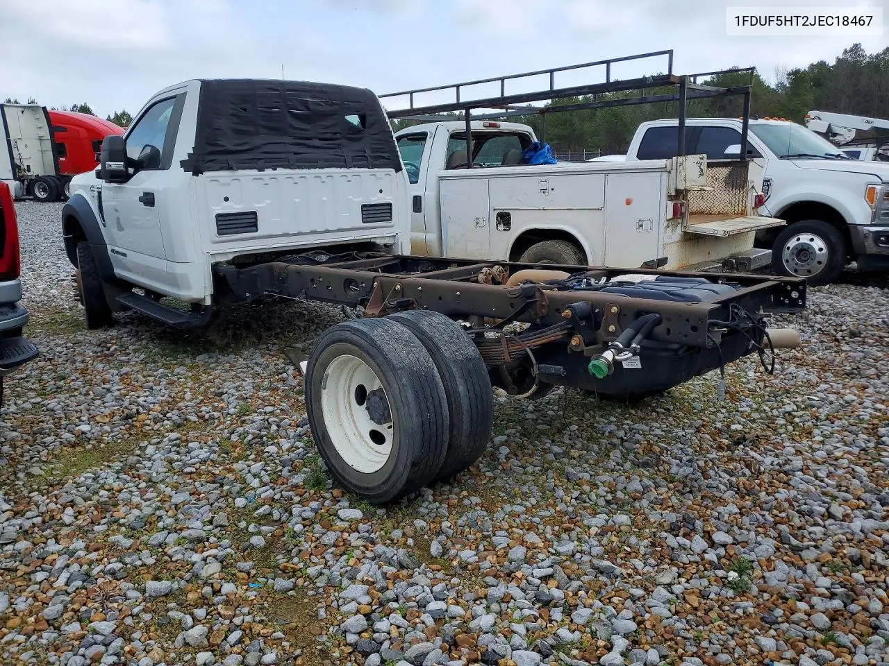 2018 Ford F550 Super Duty VIN: 1FDUF5HT2JEC18467 Lot: 80374755