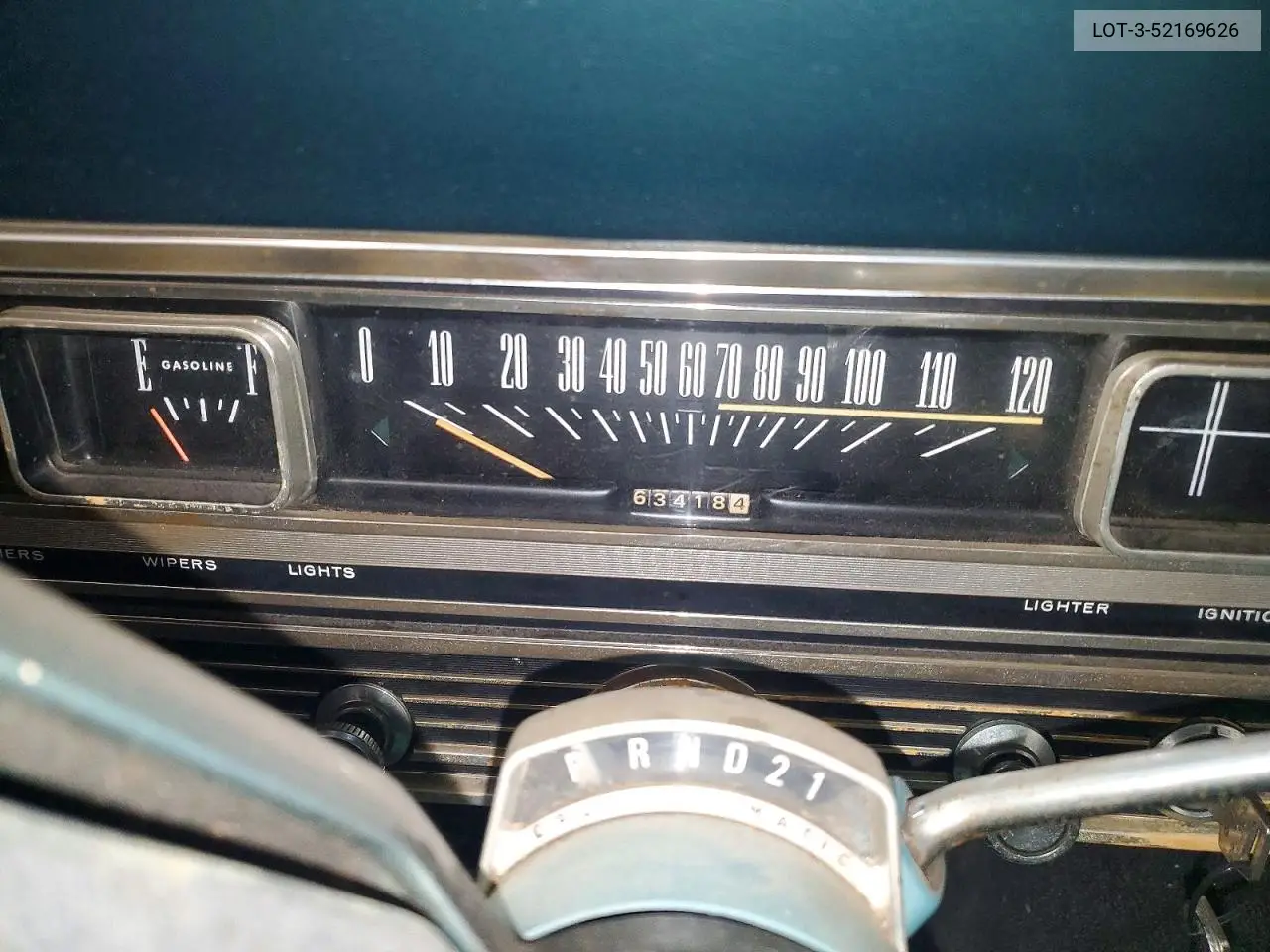 1967 Ford Fairlane VIN: LOT-3-52169626 Lot: 52169626