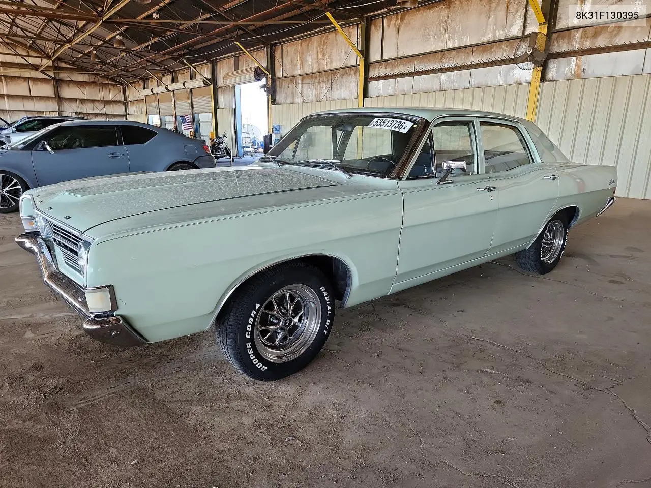 1968 Ford Fairlane VIN: 8K31F130395 Lot: 53513736
