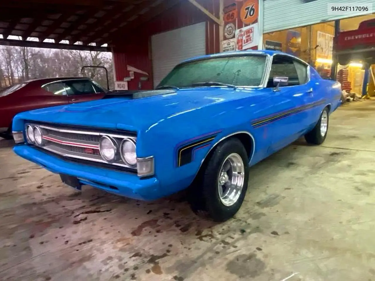 1969 Ford Torino Gt VIN: 9H42F117096 Lot: 41646566