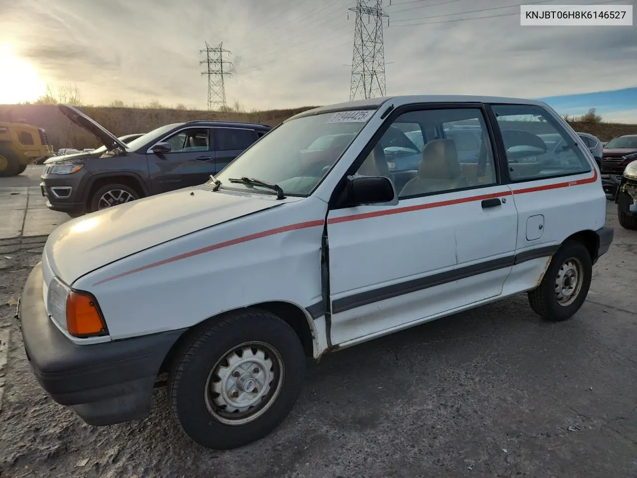 KNJBT06H8K6146527 1989 Ford Festiva L