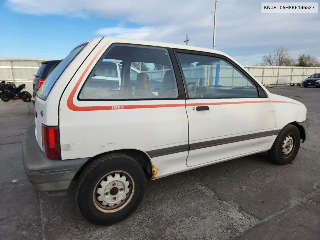 KNJBT06H8K6146527 1989 Ford Festiva L