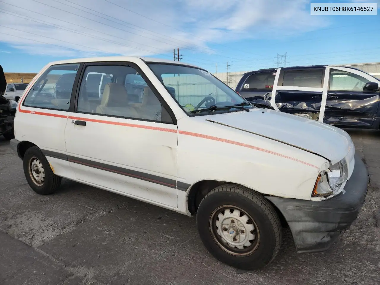KNJBT06H8K6146527 1989 Ford Festiva L