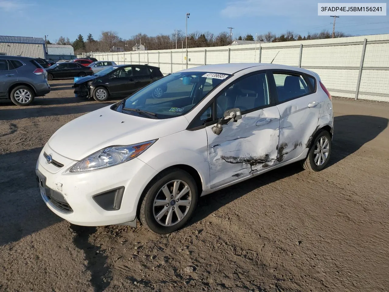 2011 Ford Fiesta Se VIN: 3FADP4EJ5BM156241 Lot: 41139693