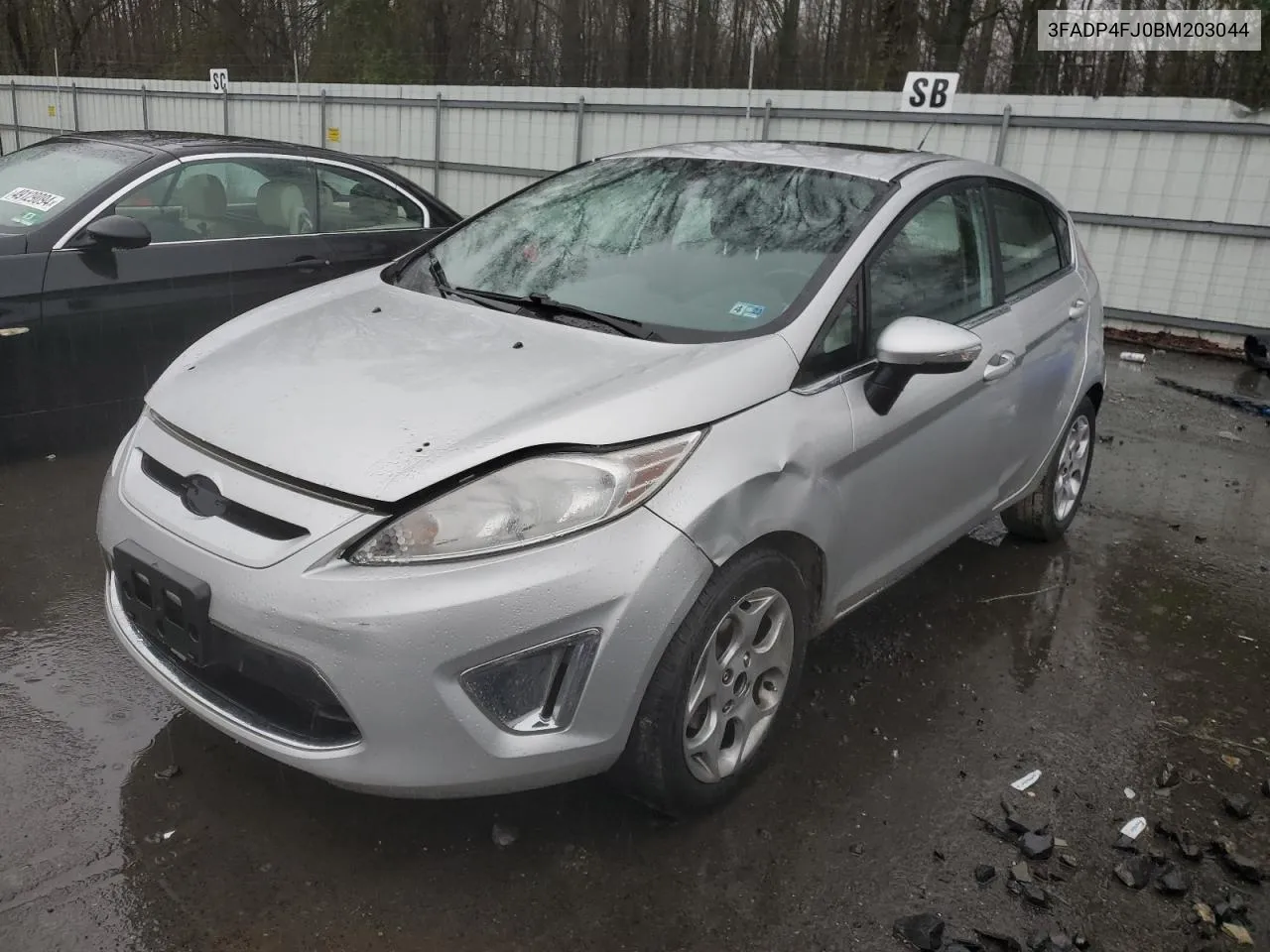 2011 Ford Fiesta Ses VIN: 3FADP4FJ0BM203044 Lot: 48941094