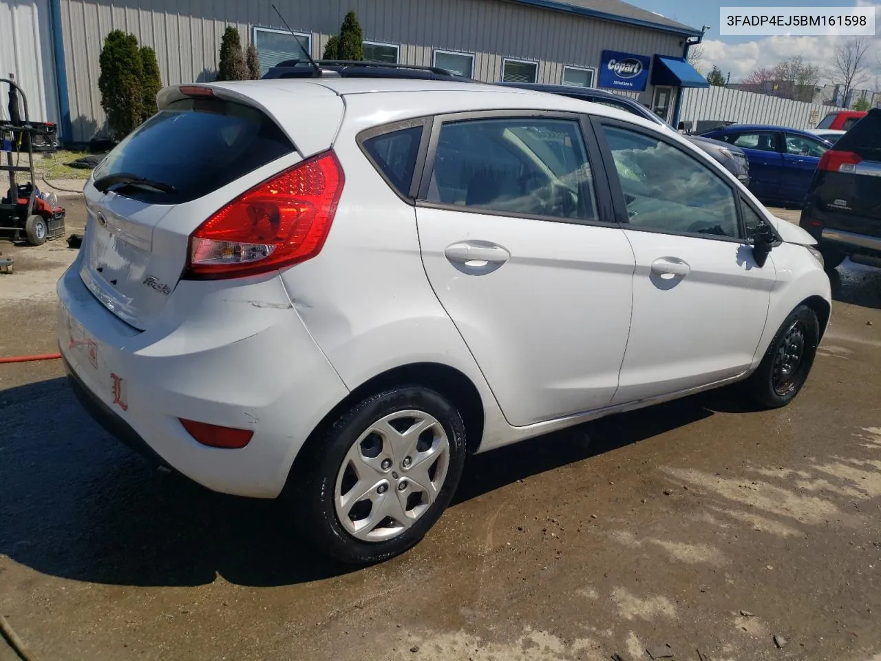 2011 Ford Fiesta Se VIN: 3FADP4EJ5BM161598 Lot: 49558344