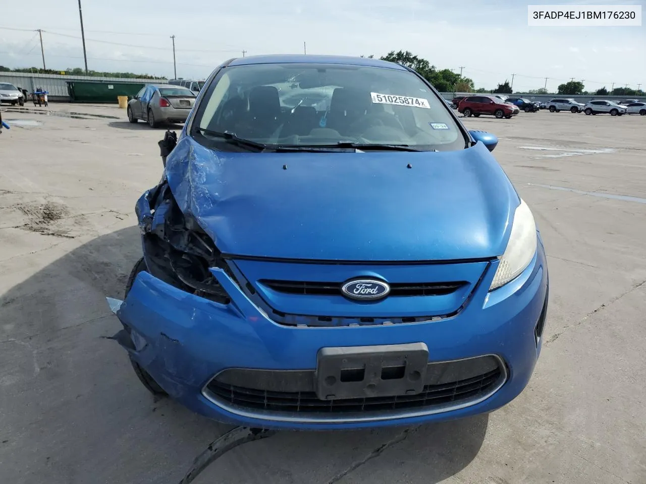 3FADP4EJ1BM176230 2011 Ford Fiesta Se