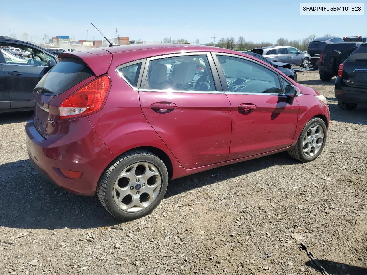 2011 Ford Fiesta Ses VIN: 3FADP4FJ5BM101528 Lot: 51204454