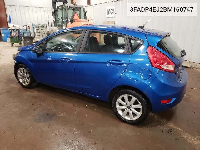 2011 Ford Fiesta Se VIN: 3FADP4EJ2BM160747 Lot: 51584814